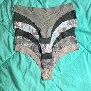 6 pack seamless thongs